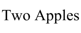 TWO APPLES trademark