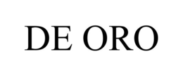 DE ORO trademark