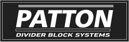 PATTON DIVIDER BLOCK SYSTEMS trademark