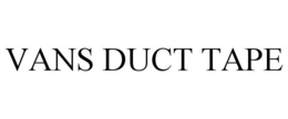 VANS DUCT TAPE trademark