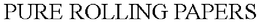 PURE ROLLING PAPERS trademark