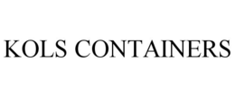 KOLS CONTAINERS trademark