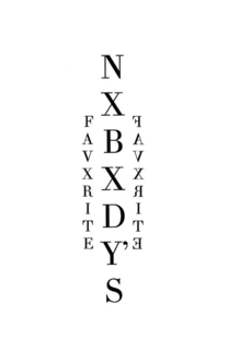 NXBXDY'S FAVXRITE trademark