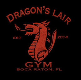 DRAGON'S LAIR GYM EST 2014 BOCA RATON, FL trademark
