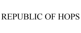 REPUBLIC OF HOPS trademark