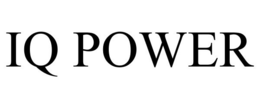 IQ POWER trademark