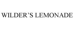 WILDER'S LEMONADE trademark
