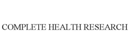 COMPLETE HEALTH RESEARCH trademark