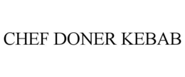 CHEF DONER KEBAB trademark