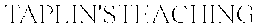 TAPLINSTEACHING trademark