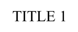 TITLE 1 trademark