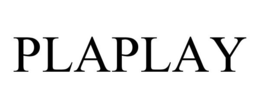 PLAPLAY trademark