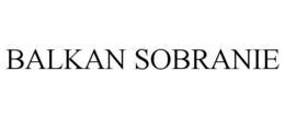 BALKAN SOBRANIE trademark