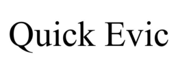 QUICK EVIC trademark