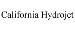 CALIFORNIA HYDROJET trademark