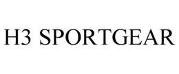 H3 SPORTGEAR trademark