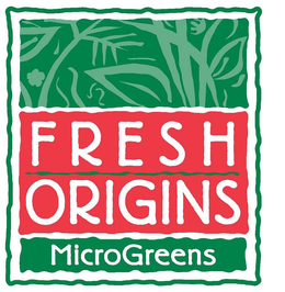 FRESH ORIGINS MICROGREENS trademark