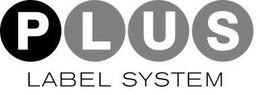 PLUS LABEL SYSTEM trademark
