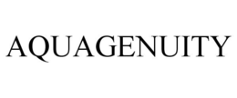 AQUAGENUITY trademark