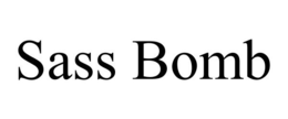 SASS BOMB trademark