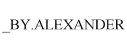 _BY.ALEXANDER trademark