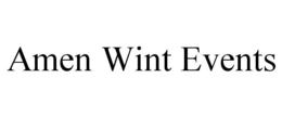 AMEN WINT EVENTS trademark