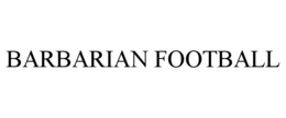 BARBARIAN FOOTBALL trademark