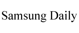 SAMSUNG DAILY trademark