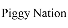 PIGGY NATION trademark