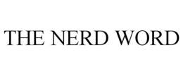 THE NERD WORD trademark