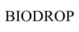 BIODROP trademark