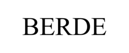 BERDE trademark