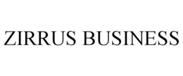 ZIRRUS BUSINESS trademark