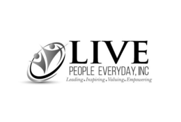 LIVE PEOPLE EVERYDAY, INC LEADING. INSPRIRING. VALUING. EMPOWERING trademark