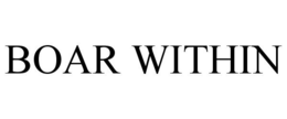 BOAR WITHIN trademark