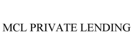 MCL PRIVATE LENDING trademark