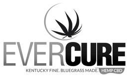 EVERCURE KENTUCKY FINE. BLUEGRASS MADE.HEMP CBD trademark