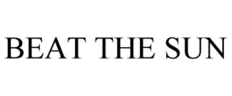 BEAT THE SUN trademark
