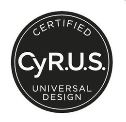CERTIFIED CYR.U.S. UNIVERSAL DESIGN trademark
