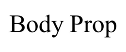 BODY PROP trademark