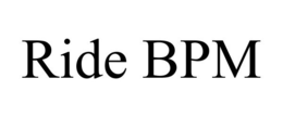RIDE BPM trademark