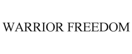WARRIOR FREEDOM trademark