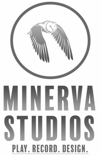 MINERVA STUDIOS PLAY. RECORD. DESIGN. trademark