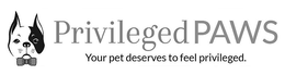 PRIVILEGED PAWS YOUR PET DESERVES TO FEEL PRIVILEGED. trademark