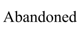 ABANDONED trademark