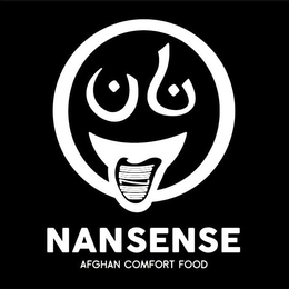 NANSENSE AFGHAN COMFORT FOOD trademark