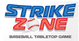 STRIKE ZONE BASEBALL TABLETOP GAME trademark