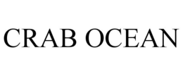 CRAB OCEAN trademark