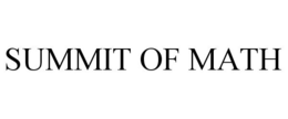 SUMMIT OF MATH trademark