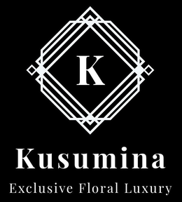 K KUSUMINA EXCLUSIVE FLORAL LUXURY trademark